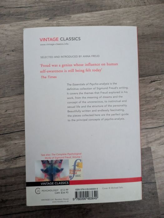 The essentials of psychoanalysis de Sigmund Freud