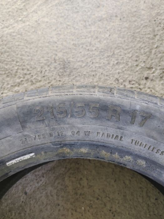 Летние шины 215/55/17