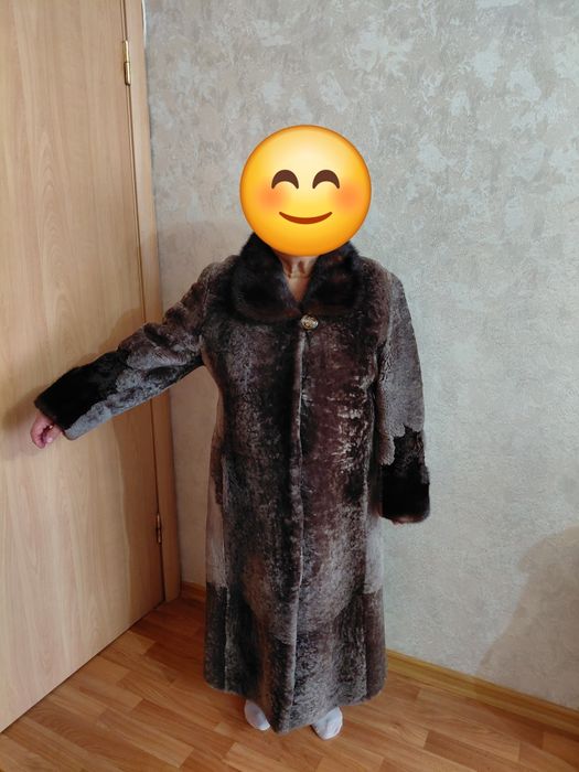 Шуба мутон ,б/у, в отличном состоянии
