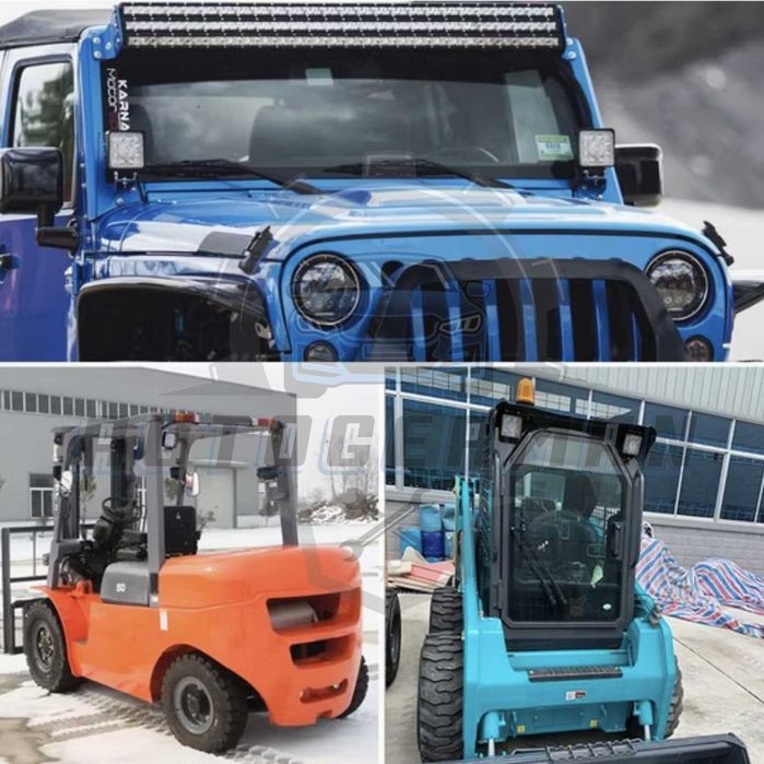 ЛЕД Прожектори 27W off-road 4х4 атв SUV сафари джипове мотор