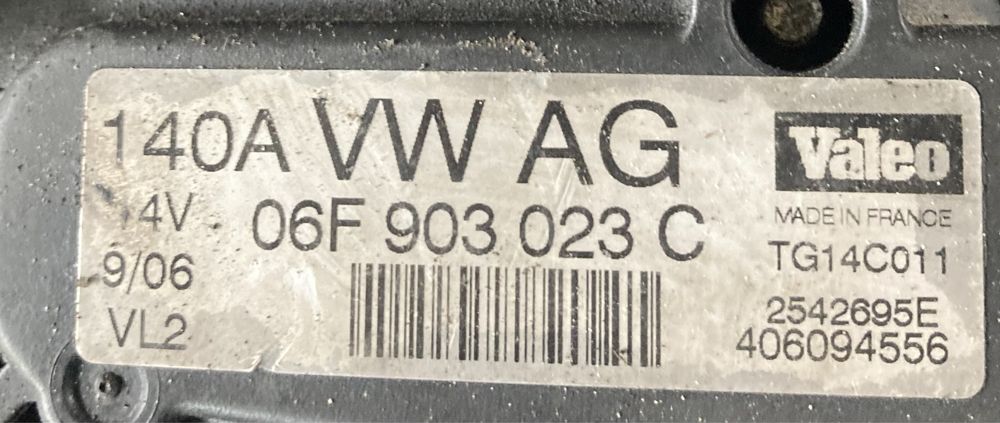 Audi A3 8p Vw golf 5 2.0tdi 140 кс Динамо