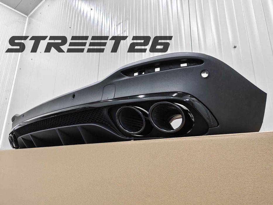 Difuzor Bara Spate GLE53 AMG Mercedes GLE W167 V167 SUV (2019-2025) Full Black