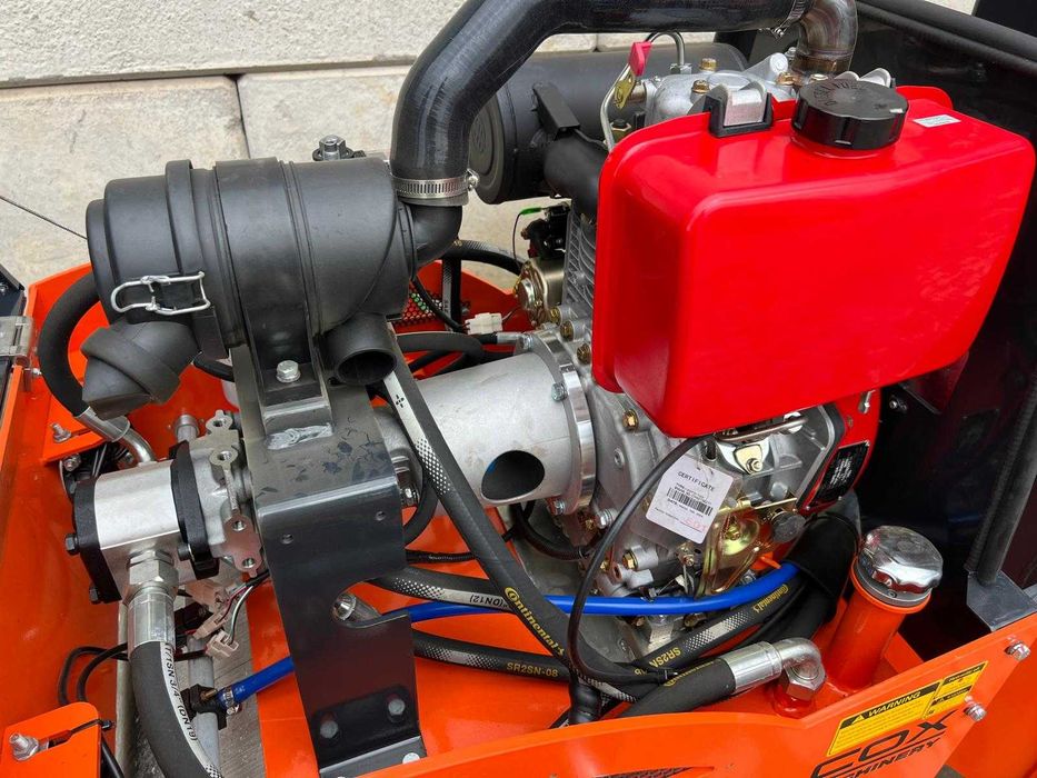 Валяк компактор 1,5 тона – хидравлика Danfoss и Sauer – Нов + Видео