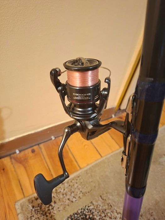 Tika tikanis bolo 6 m.макара shimano vanford C3000HG