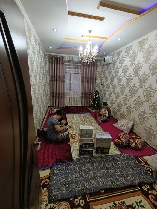 1 хона 2 хона килинган квартирасотилади