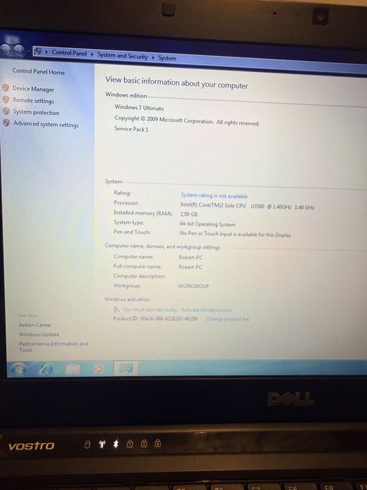 Vând leptop Dell Vostro V13