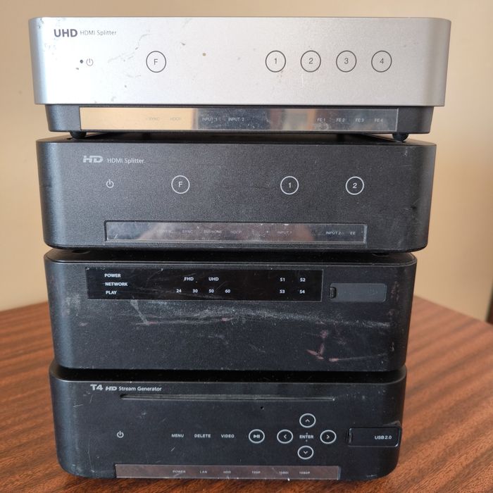 HD Stream Generator и HDMI сплиттеры