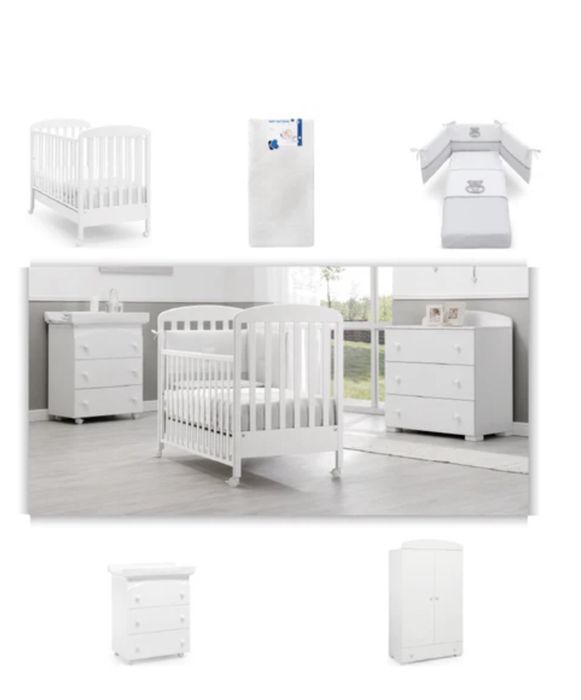 Pachet mobila bebelusi 5 Piese Nido Anne Bebe