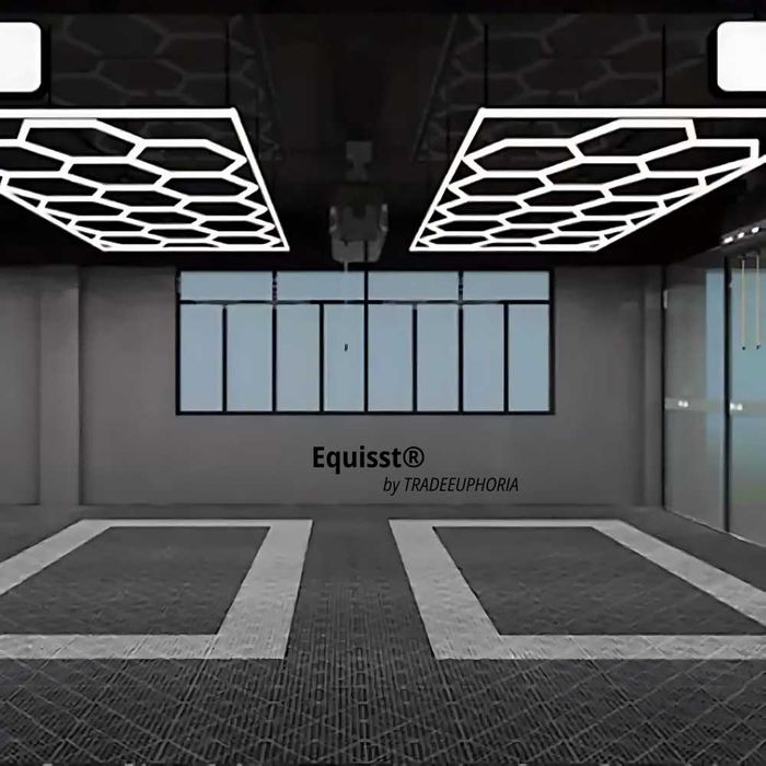 Hexagon LED decoratiune saloane
