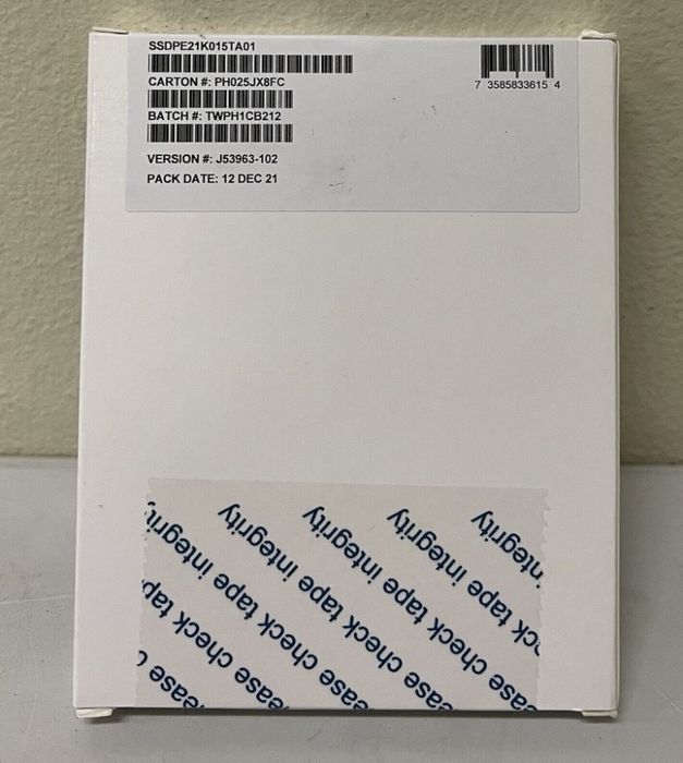 SSD Intel Optane P4800X 1.5TB