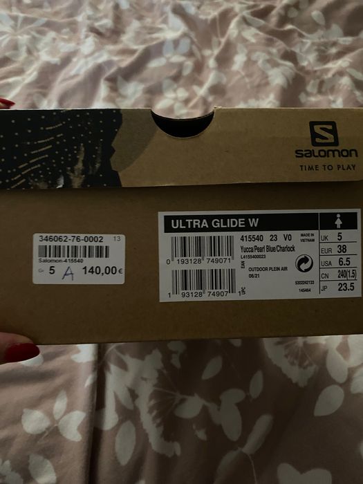 Маратонки salomon 38