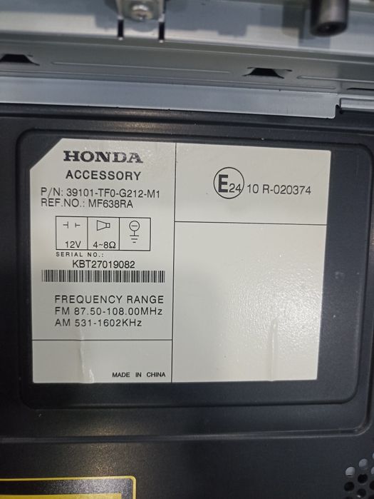 CD Honda Jazz 2008/2013г.