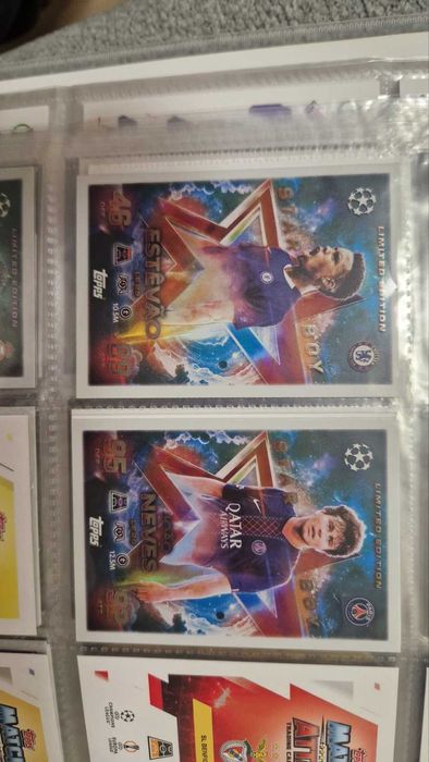 Продавам карти Match Attax сезон 2025/2026