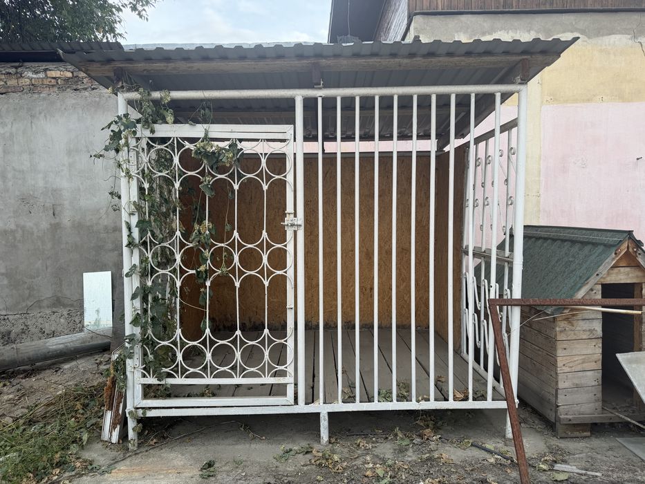 Срочно продам вольер и будку для собаки