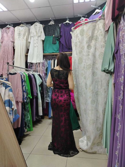 Вечернее платье в пол