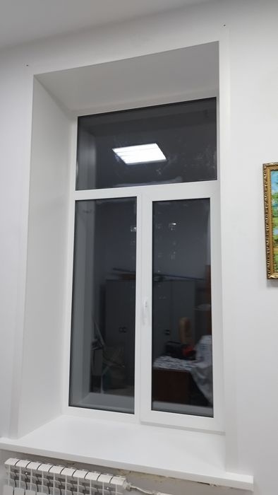 Пластиковые окна, двери и витражи