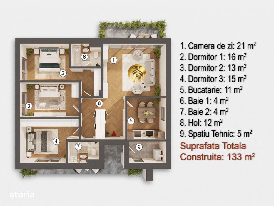 Casa parter premium | 420 mp teren | Incalzire in pardoseala | Finisaj