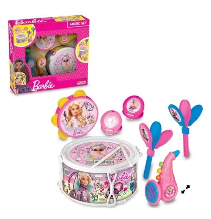 Barbie детски музикален комплект, нов