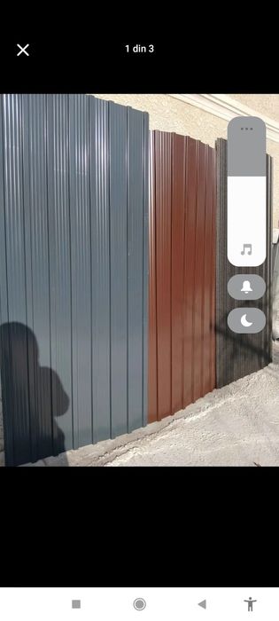 Tablă cutată colorată livrăm toată țara oferim transport gratuit