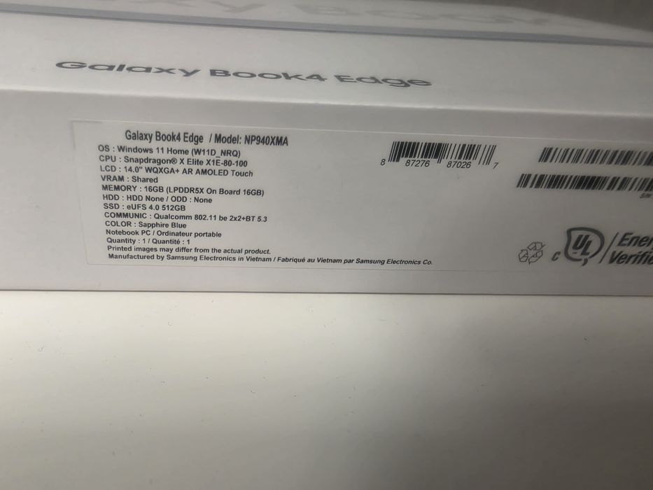 Vand Galaxy book