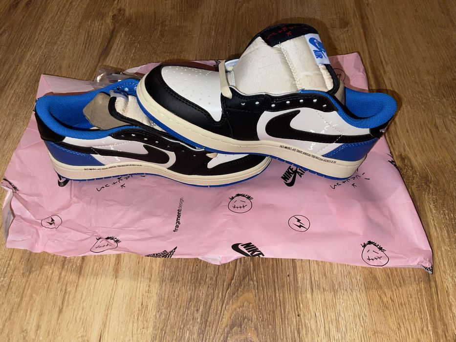 Jordan 1 Low Travis Scott Black Phantom / Fragment