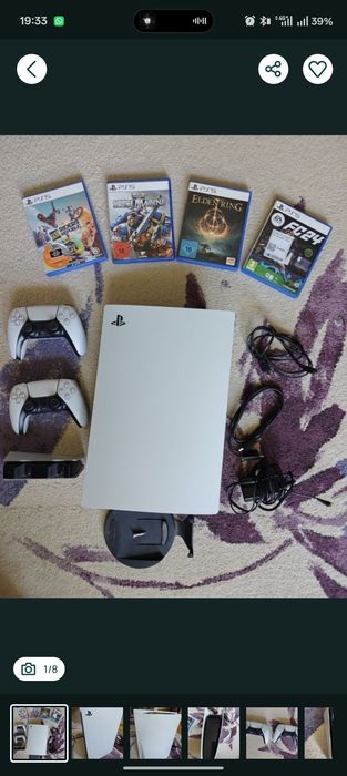Vând PS5 impecabil