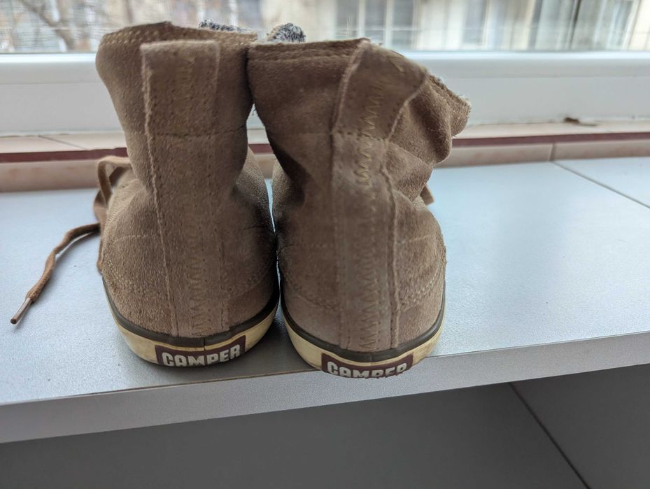 Зимни боти естествена кожа Camper