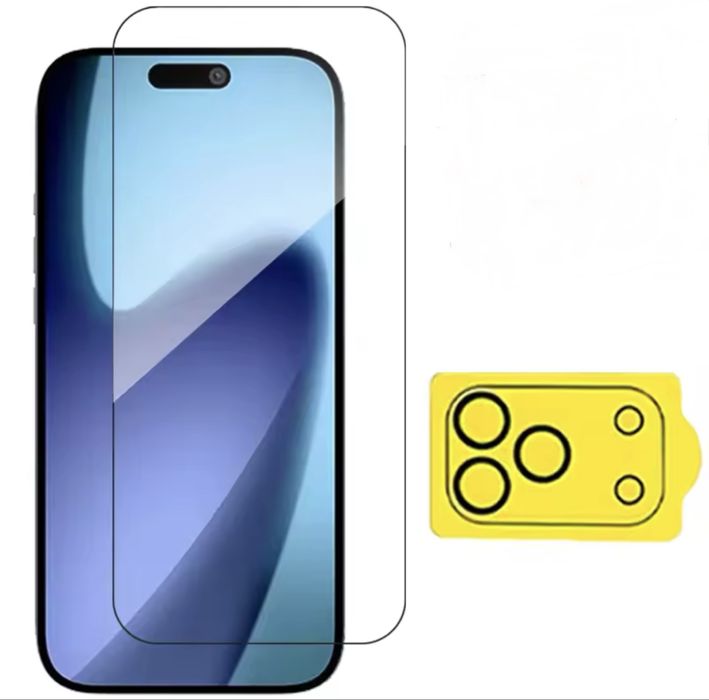 Pachet Folie Sticla Camera+Folie Sticla Full Iphone 17 AIR/PRO/PRO MAX