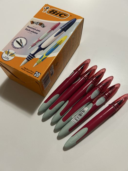 Set 6 stilouri BIC Easyclic