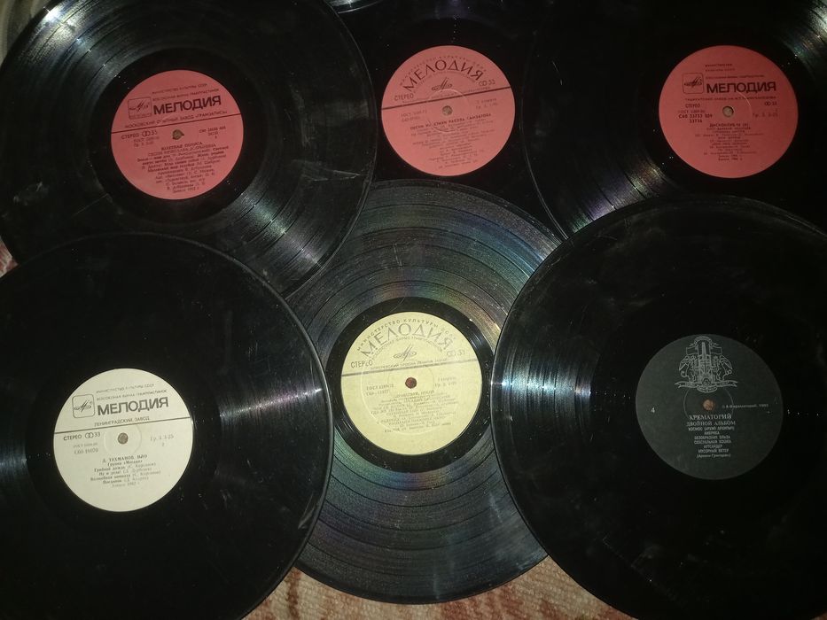 Продам грампластинки винил бу в отличном состоянии