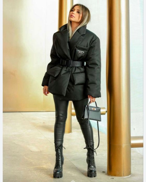 Разкошно зимно яке Pr с колан