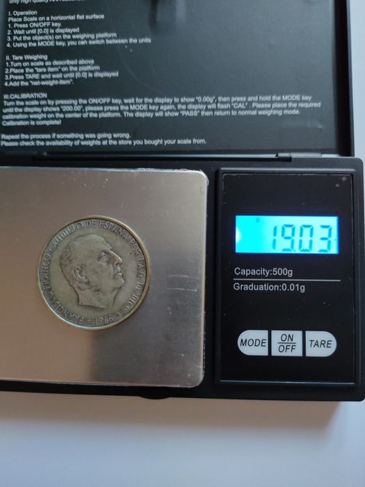 Moneda argint 100 pesetas 1966