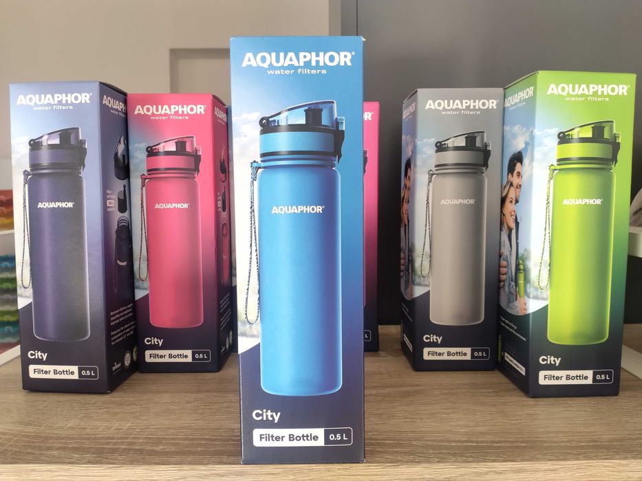 AQUAPHOR CITY 500ml бутилки за вода и филтри. ТОП ЦЕНА!!!