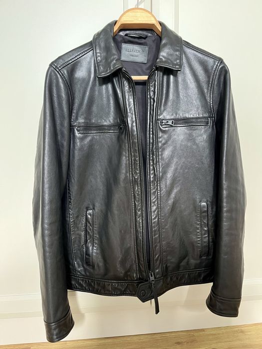 Geaca Piele AllSaints, Negru, M