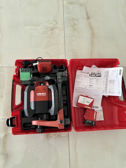 Hilti  pr3 hvgs отлично състояние
