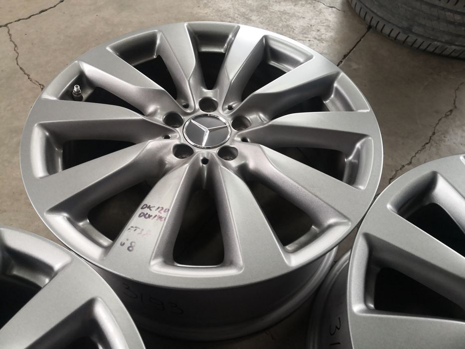 5х112 мерцедес е класа Mercedes e Klass 5x112 19 цола оригинални джанти с датчици