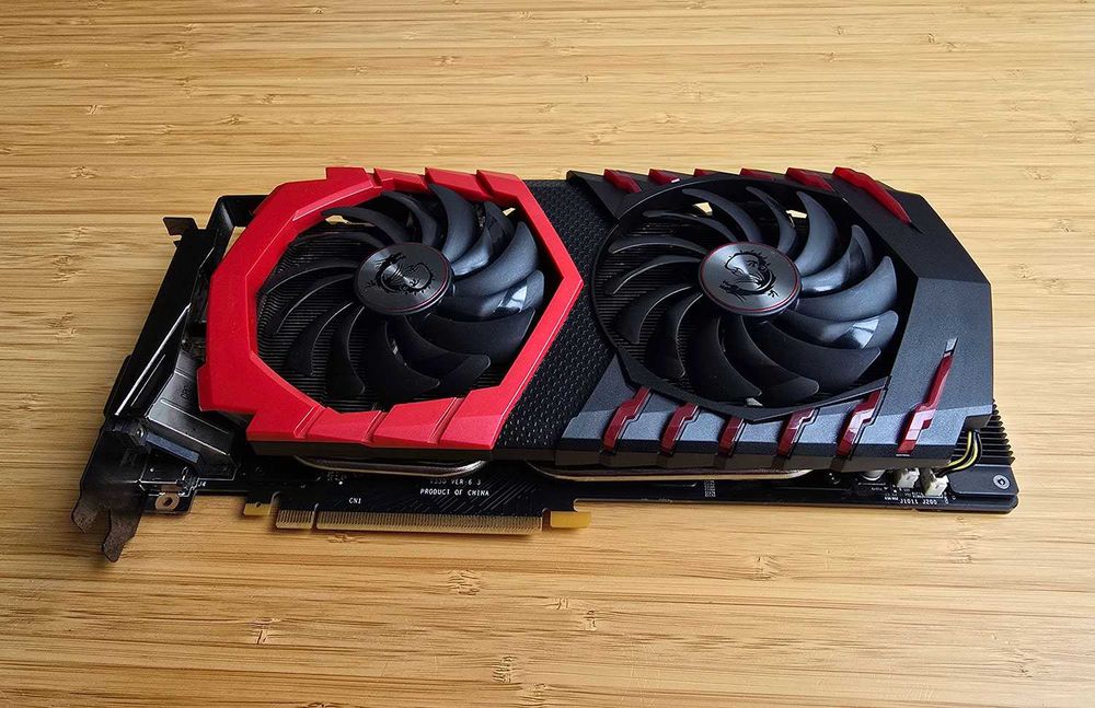 Запазена MSI 1070ti gaming x 8Gb