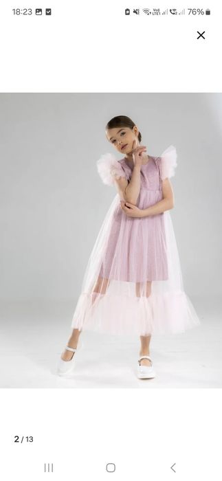 Красивое платье для девочек