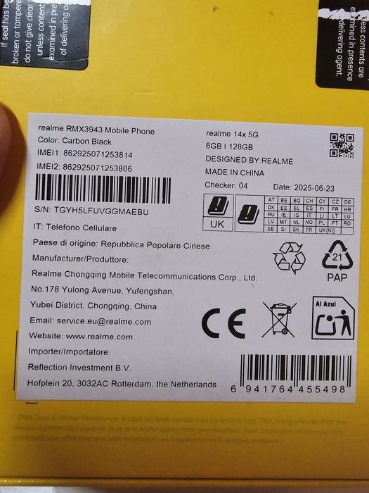 Realme 14x 5G НОВ