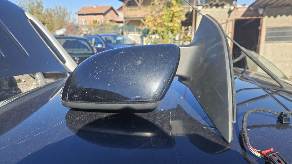 Ляво Странично огледало за VW Passat B7/Пассат Б7 Сиво черно