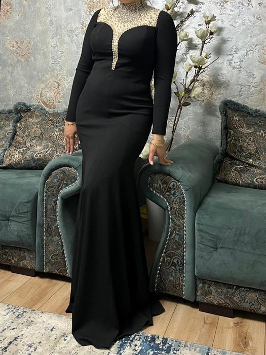 Платье вечернее рыбка