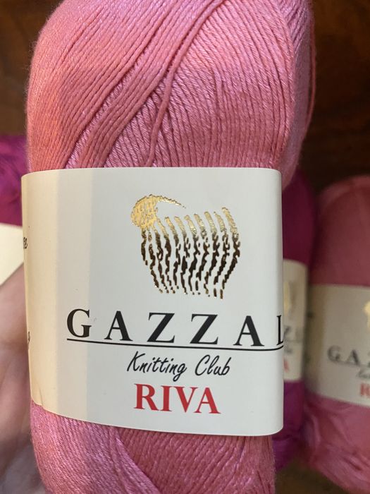 Пряжа Gazzal Riva 100% вискоза