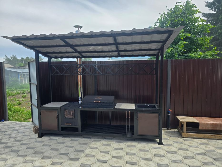 Мангальная зона мангал