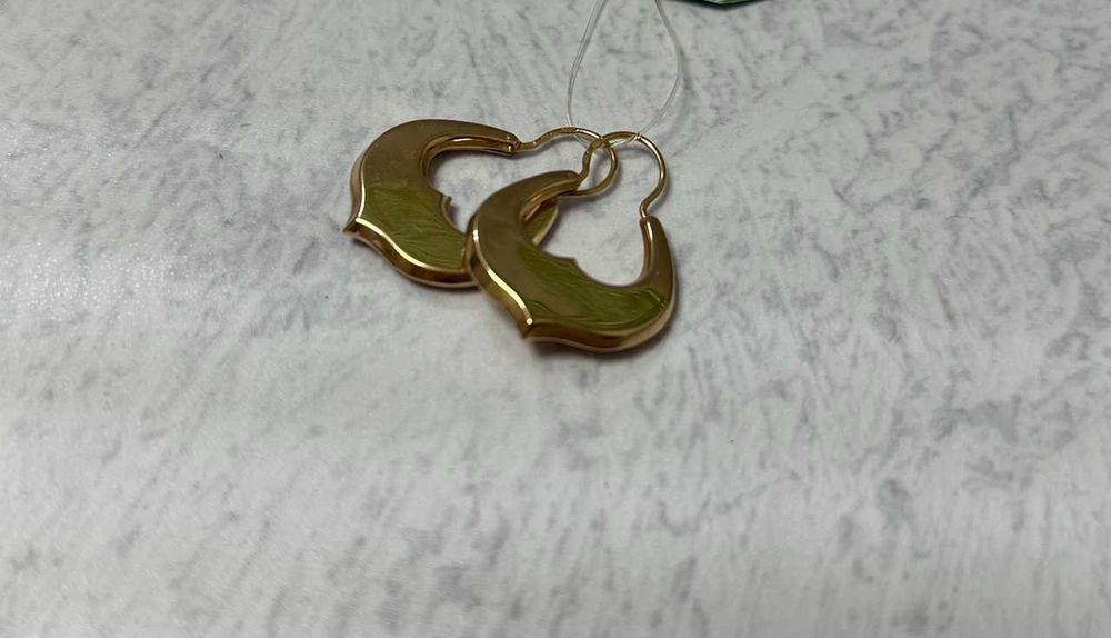 Серьги 4,8 гр  Атырау, ул Кунанбаева 19\21 (Лот: 824068)