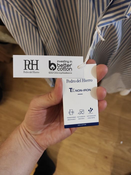 ЧИСТО НОВИ РИЗИ 4 БР. Pedro Del Hierro TX Non Iron