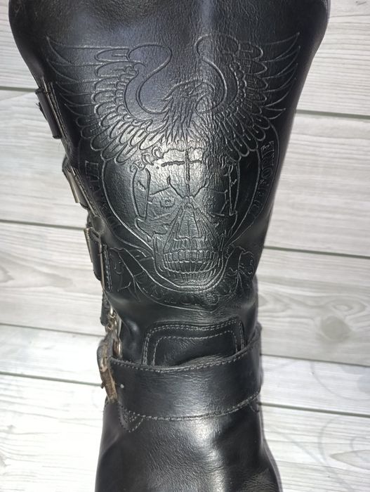 Каубойски кожени ботуши N 41,5 Unisex