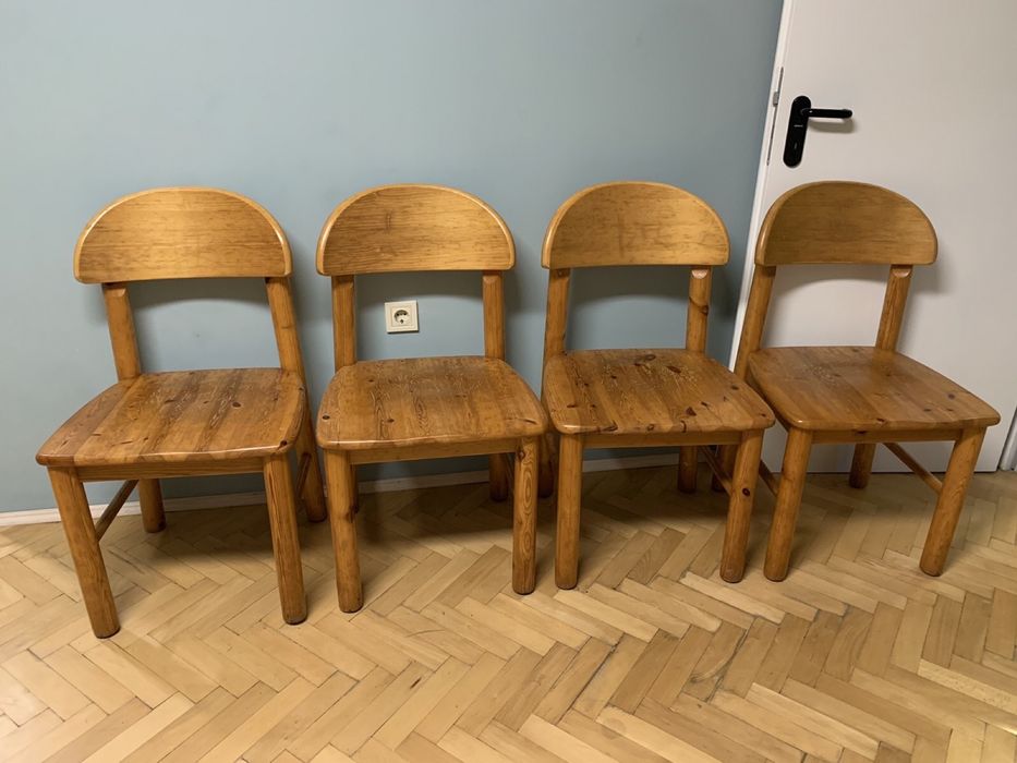 Дървени столове от Effezeta / Италия