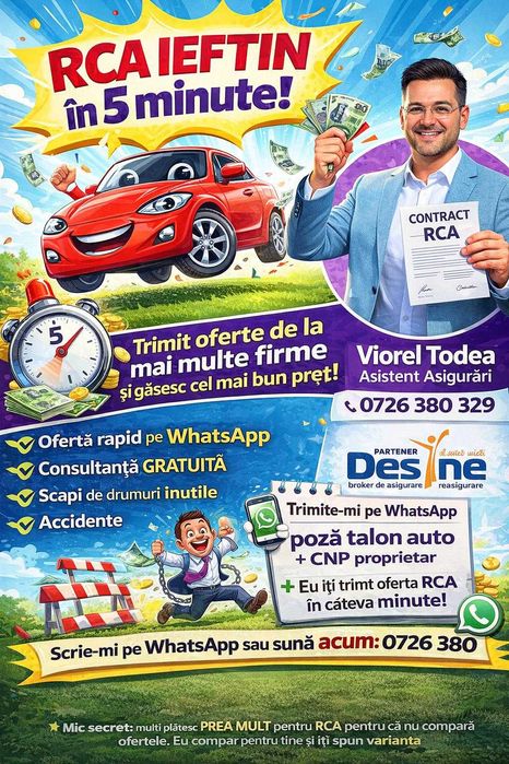 Asigurări rapide, sigure și fără bătăi de cap!