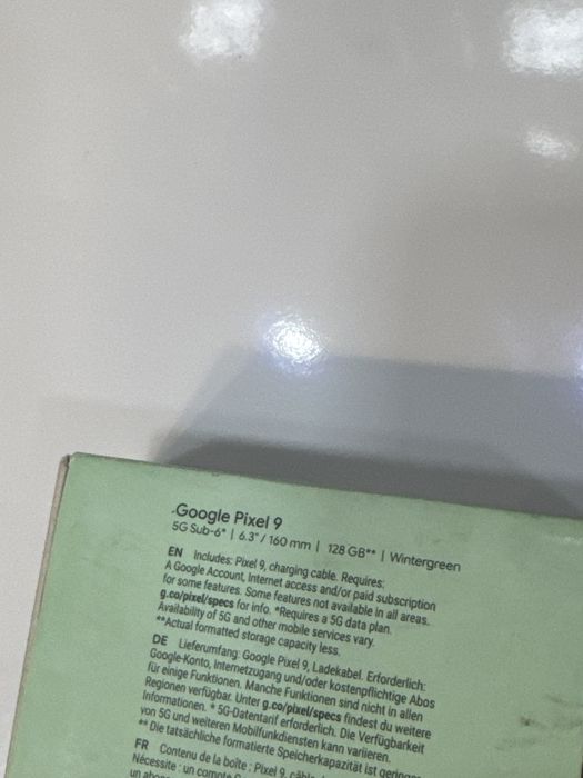 Google Pixel 9 • NOU • Garantie