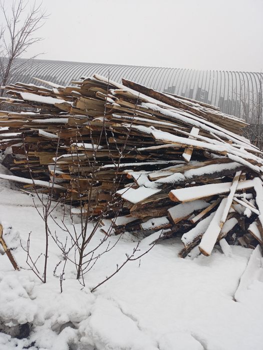 Горбыль сухой на дрова